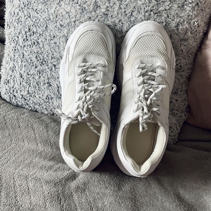 Even&odd sneakersy buty sportowe białe 38 wiosna
