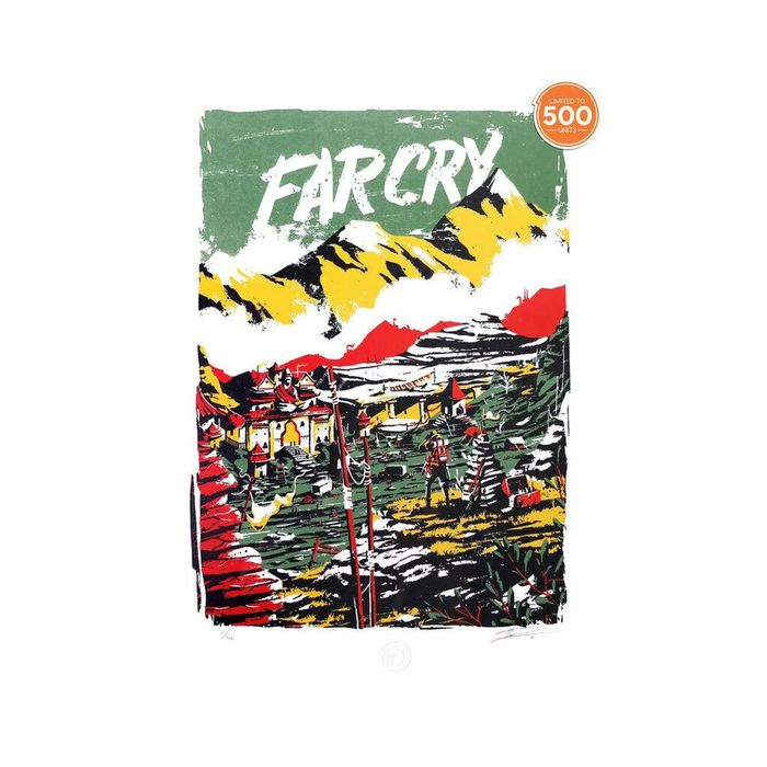 Plakat Ubi Workshop Far Cry - Open Worlds by Marie Bergeron