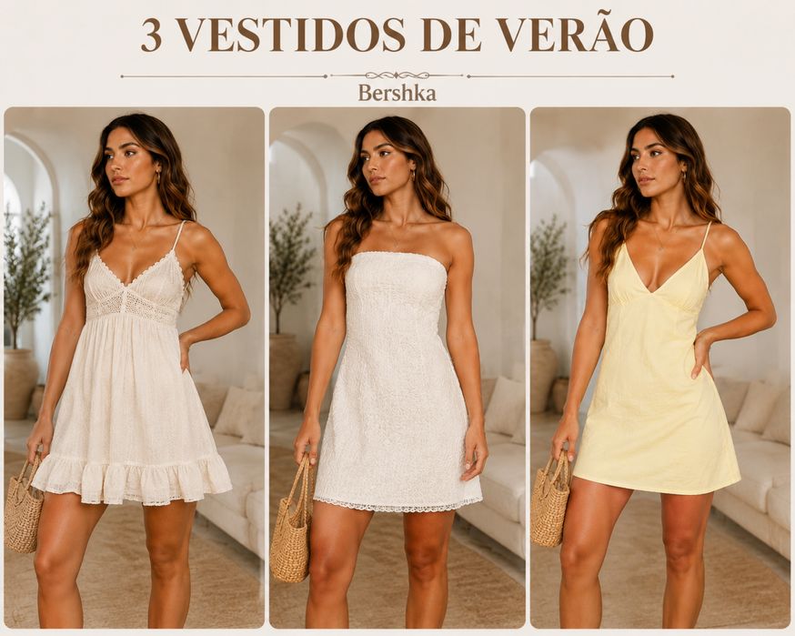 Vestidos de verao sem uso