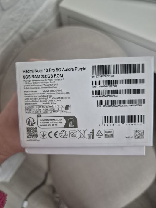 Redmi Note 13 Pro 5G 8/256 НЕРОБОЧИЙ на запчастини