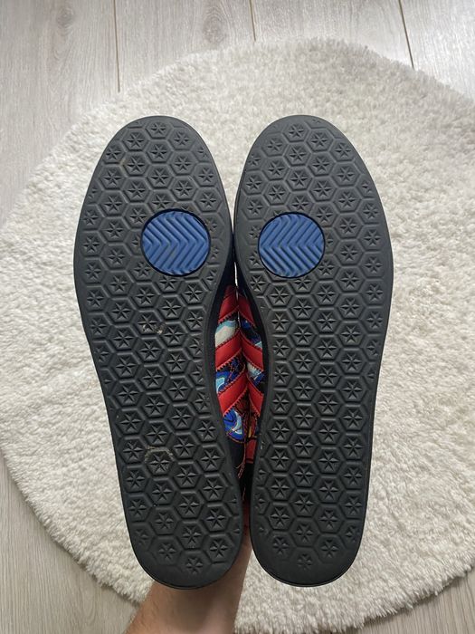 Мужские Кожаные Кроссовки Adidas Gazelle x Barcelona 44р(28.5см)