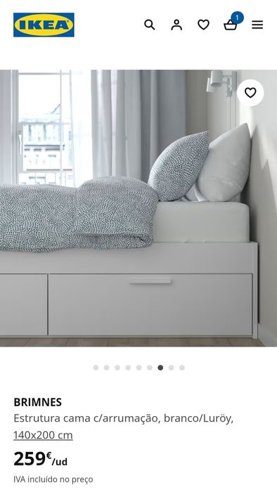 Cama de casal com arrumaçã, inclui estrado e cabeceira