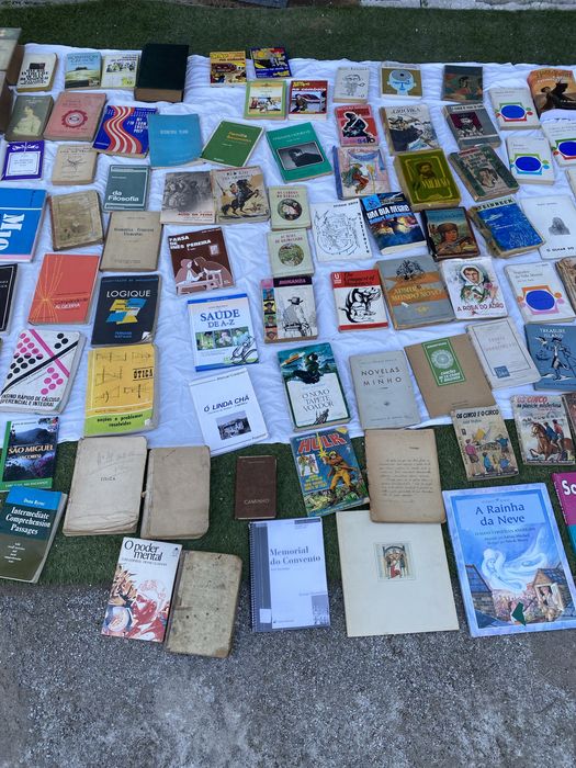 Livros antigos colecao