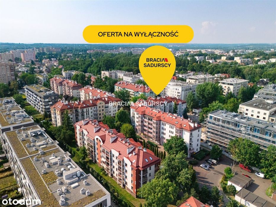 2 pok (oddzielne)72m2 na styku Krowodrza/Bronowice