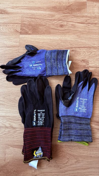 Rękawice rozmiar 9/6 par rozmiar 8/3 pary i rozmiar 11/1para