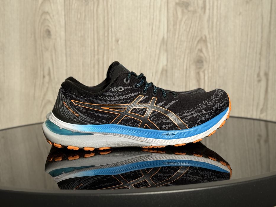 41.5р Asics gel-kayano 29 black/sun peach кросівки спортивні чоловічі