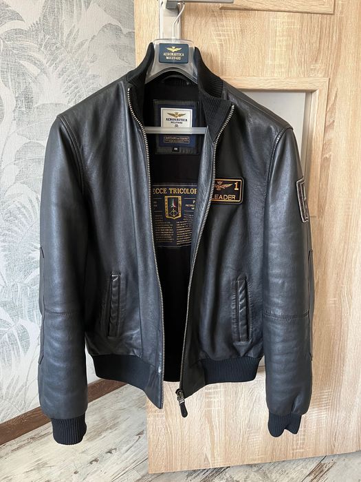 Kurtka skórzana Aeronautica Militare