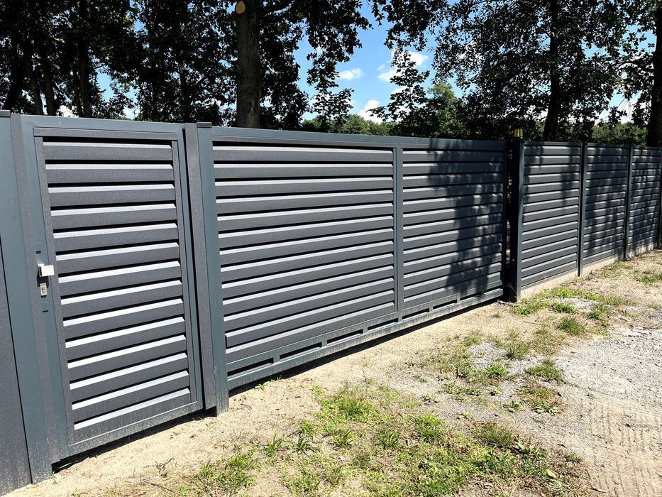 Ogrodzenie Żaluzjowe Żaluzja ogrodzeniowa Żaluzja Premium