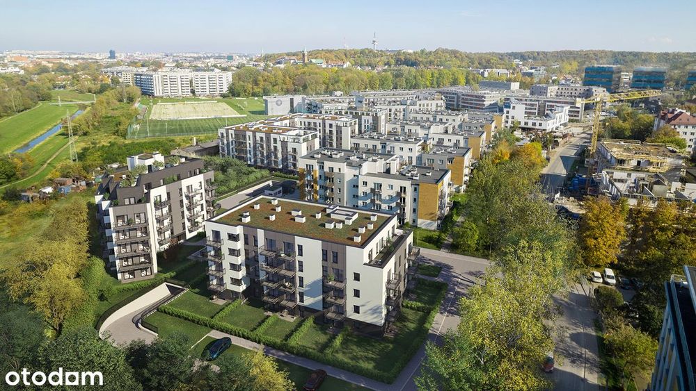 1-pokojowe mieszkanie 38m2 + ogródek Bez Prowizji