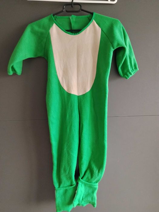 Strój halloween bal karnawał żaba żabka 92 98