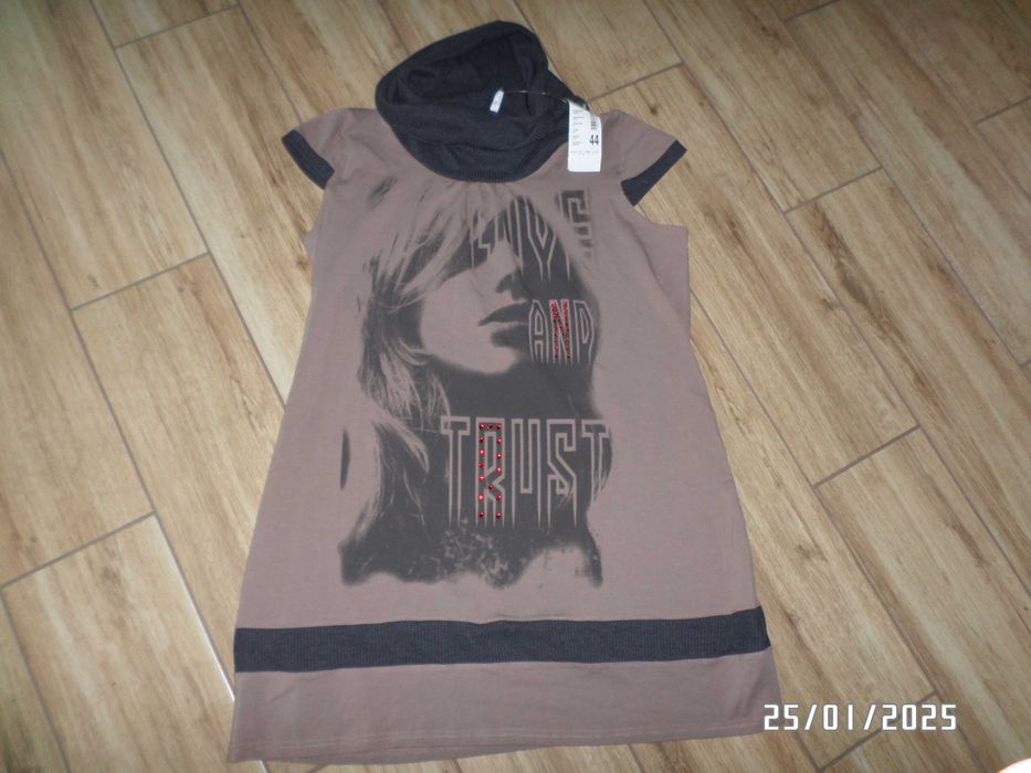 firmowa super sukienka -tunika rozm-44-XL