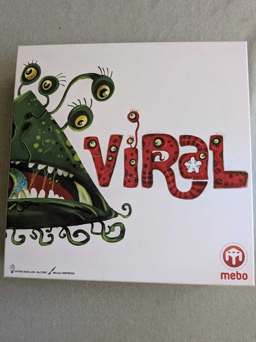 Jogo de Tabuleiro "Viral" (Mebo Games) — Como Novo / Muito Estimado