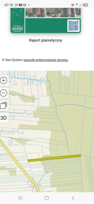 Działka budowlana 72 ary + prywatny LAS 1,07 ha | Tuliszków - Dryja - Widok 5