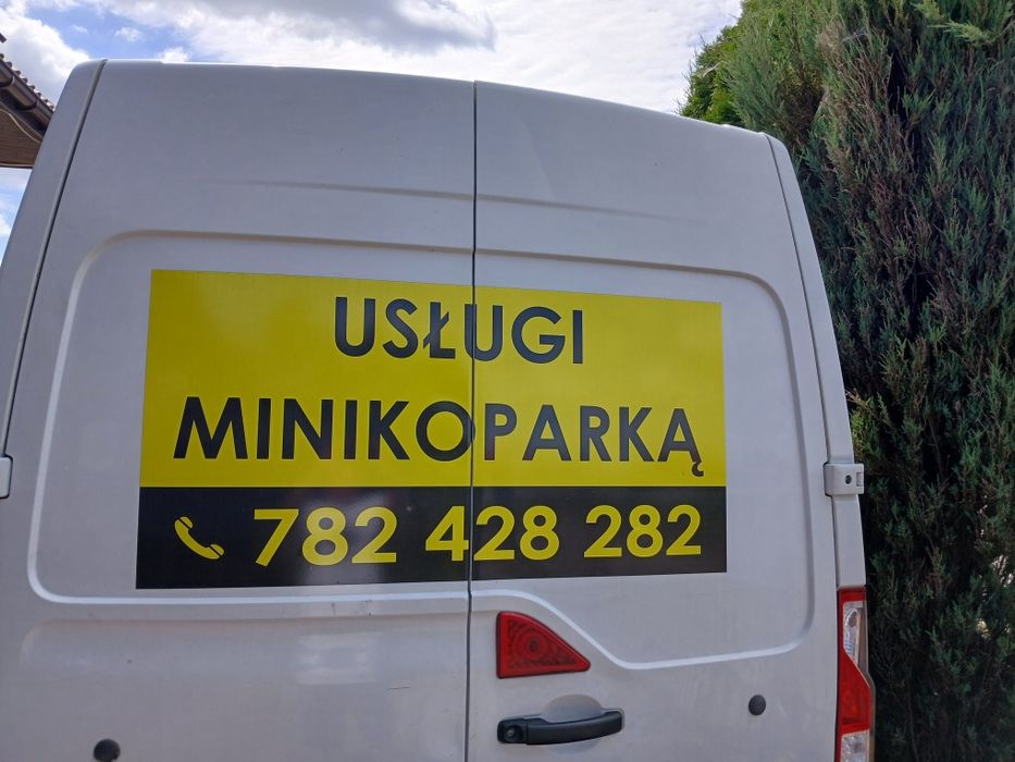 Usługi minikoparką
