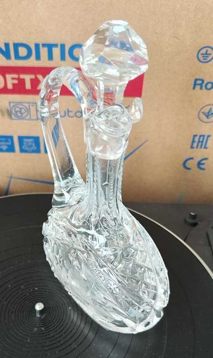 Графінчик кришталевий  для олії (оцту) Німеччина