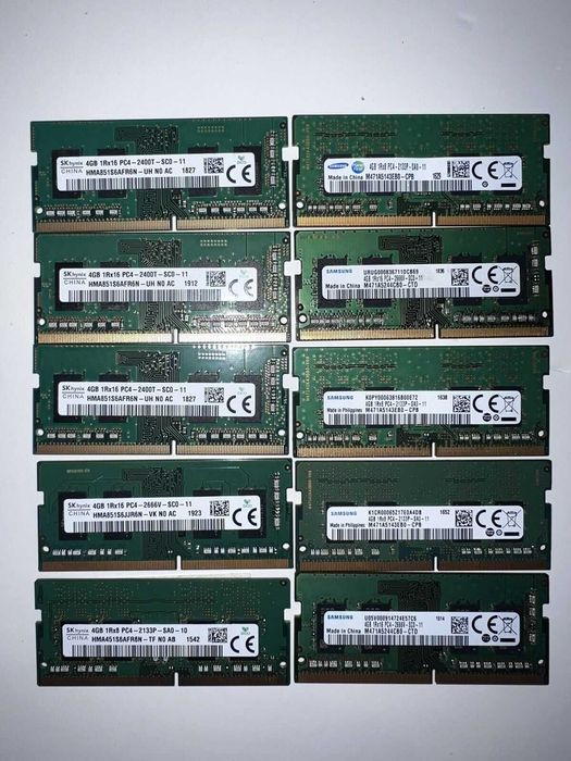 Память DDR4 4Gb SODIMM выбор в теме