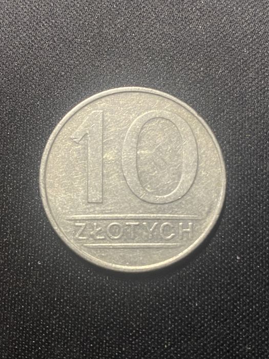 Moneta PRL - 10 ZŁOTYCH 1987 R