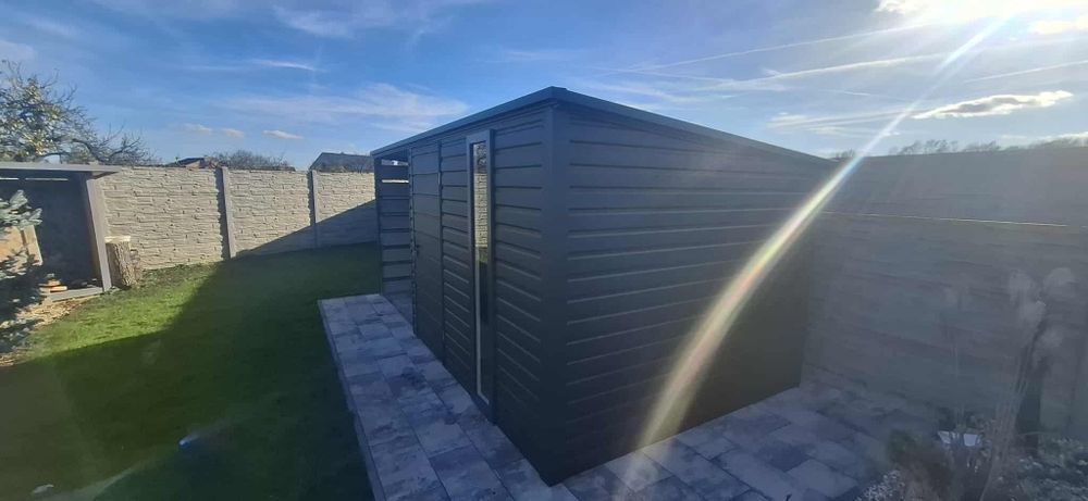 Garaż blaszany, domek ogrodowy - PRODUCENT