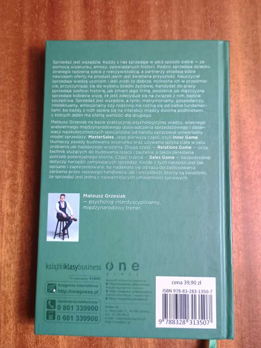 Psychologia sprzedaży - Mateusz Grzesiak [X.]