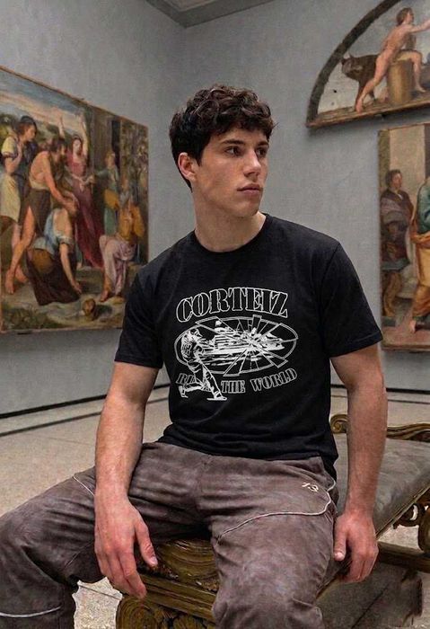 BIG Logo • Новая Футболка Corteiz Hands • Чорна / Біла • Кортез Руки  • XS-XXL