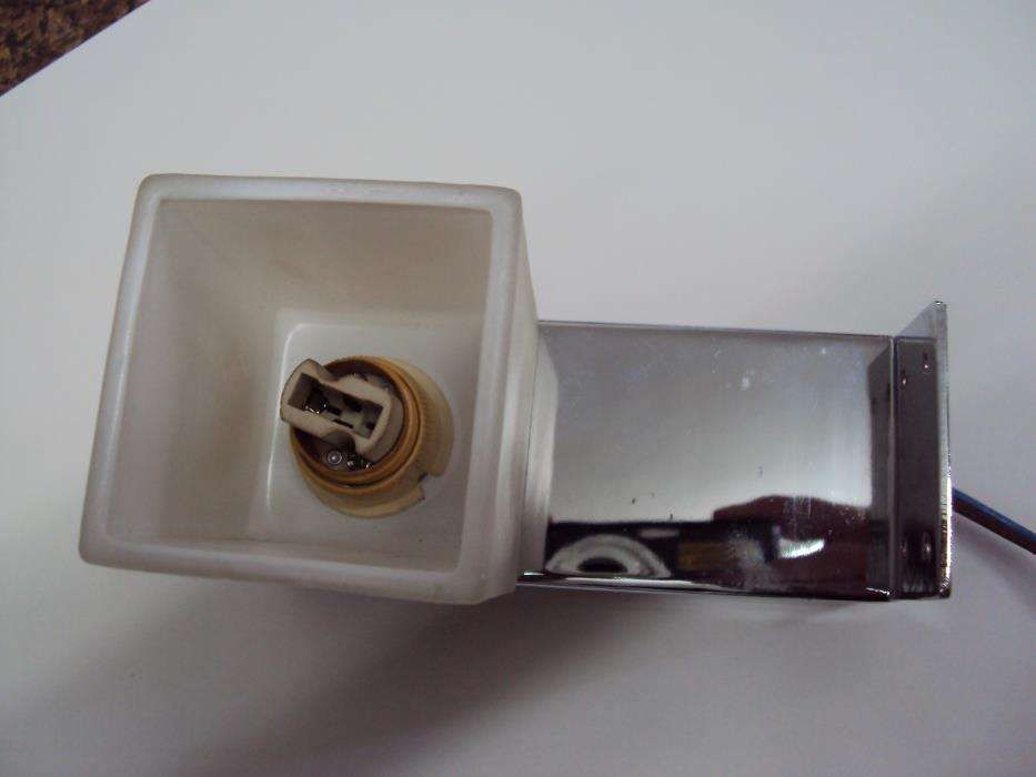 Candeeiro para espelho WC - Lâmpada G9