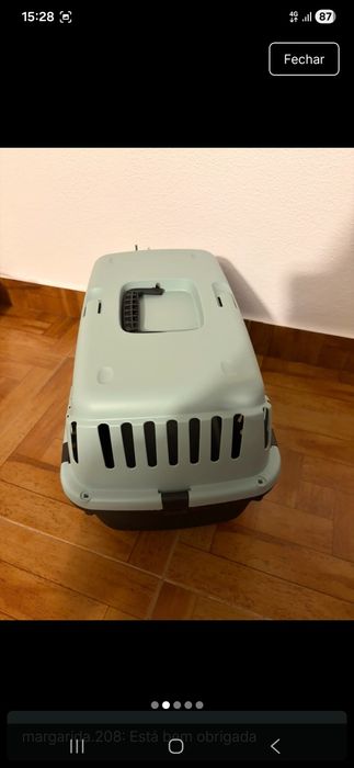 Transportadora de animal