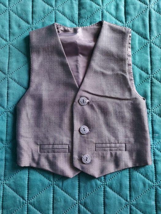 Kamizelka elegancka niemowlęca rozmiar 74 cm
