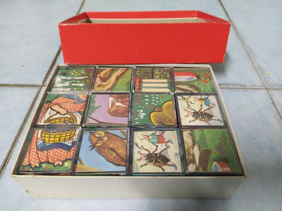 Puzzle de 12 cubos da Majora - Ref. 203