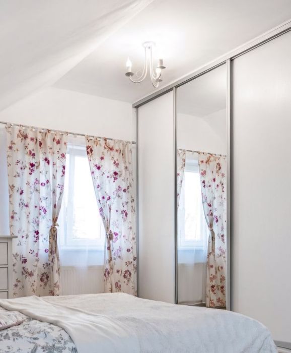 Zasłony dekoracyjne w kwiaty