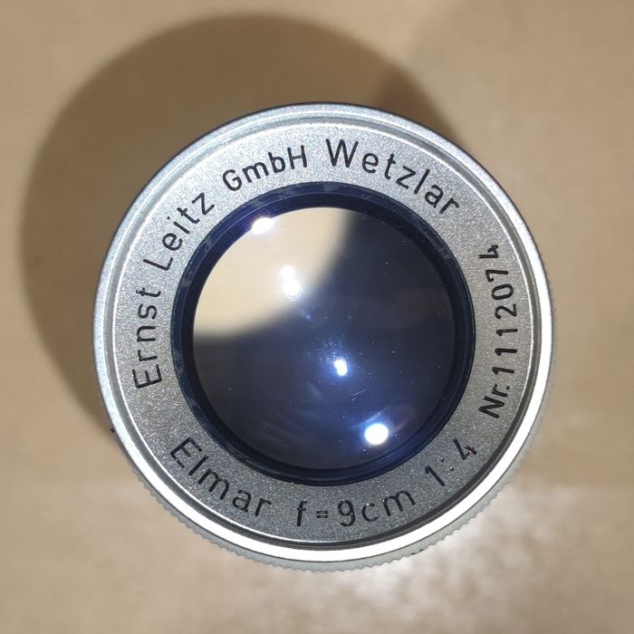 Ernst Leitz Wetzlar Elmar 9cm f/4