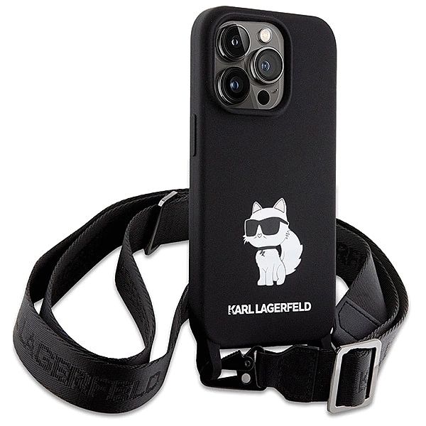 Etui Karl Lagerfeld Crossbody Silicone Choupette do iPhone 15 Pro Max