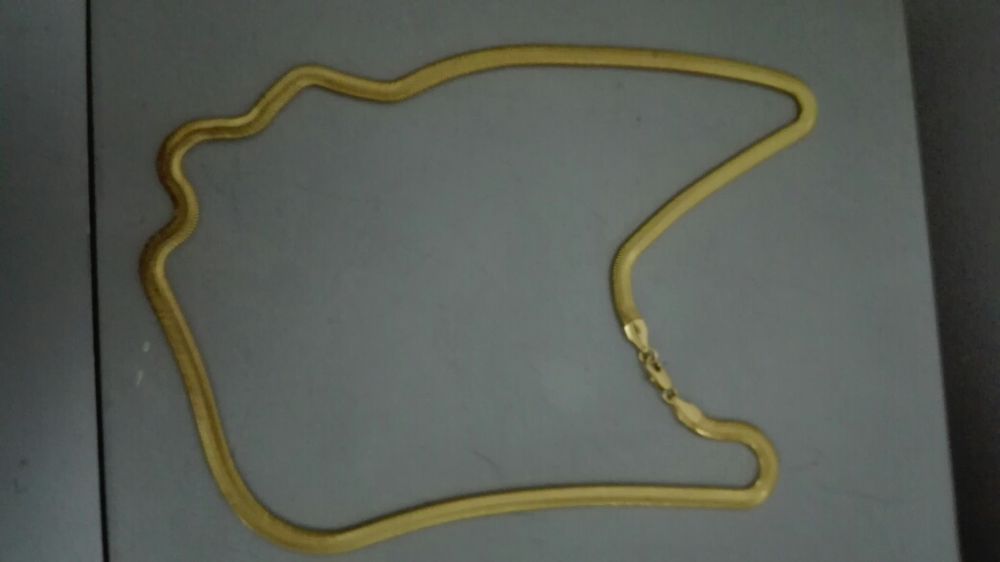 Fio Banhado a Ouro de 24 Kilats + Brinco