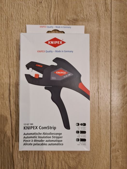 Szczypce do ściągania izolacji Knipex 12.62180