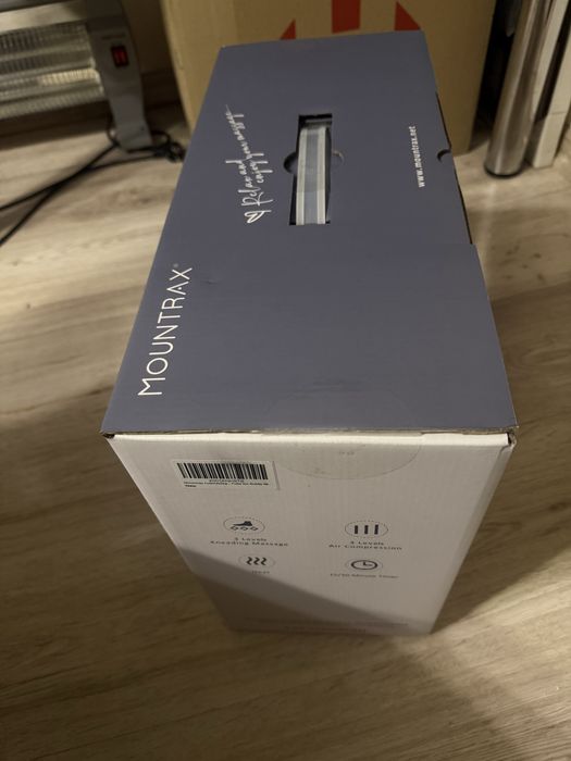 Масажер/масажор для ніг з підігрівом  MOUNTRAX (з пультом керування)