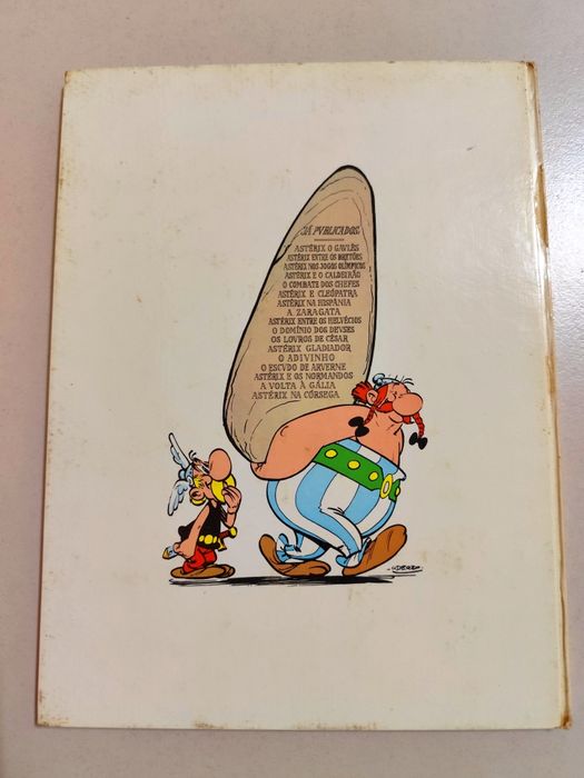 Livro de BD - Astérix e Cleópatra (Vintage)