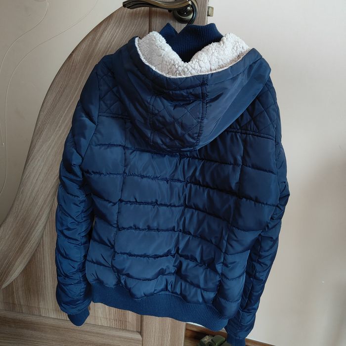 Тепла дута дитяча куртка, на 9-10 років розмір М