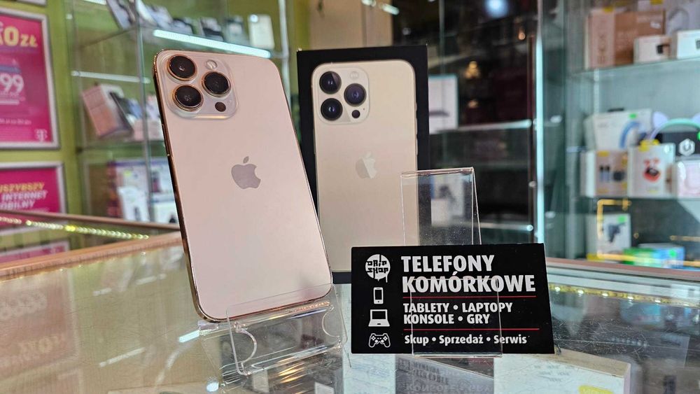 Iphone 13 Pro 128Gb gold Bat:90% Gwarancja/SklepGSM/Lwsk