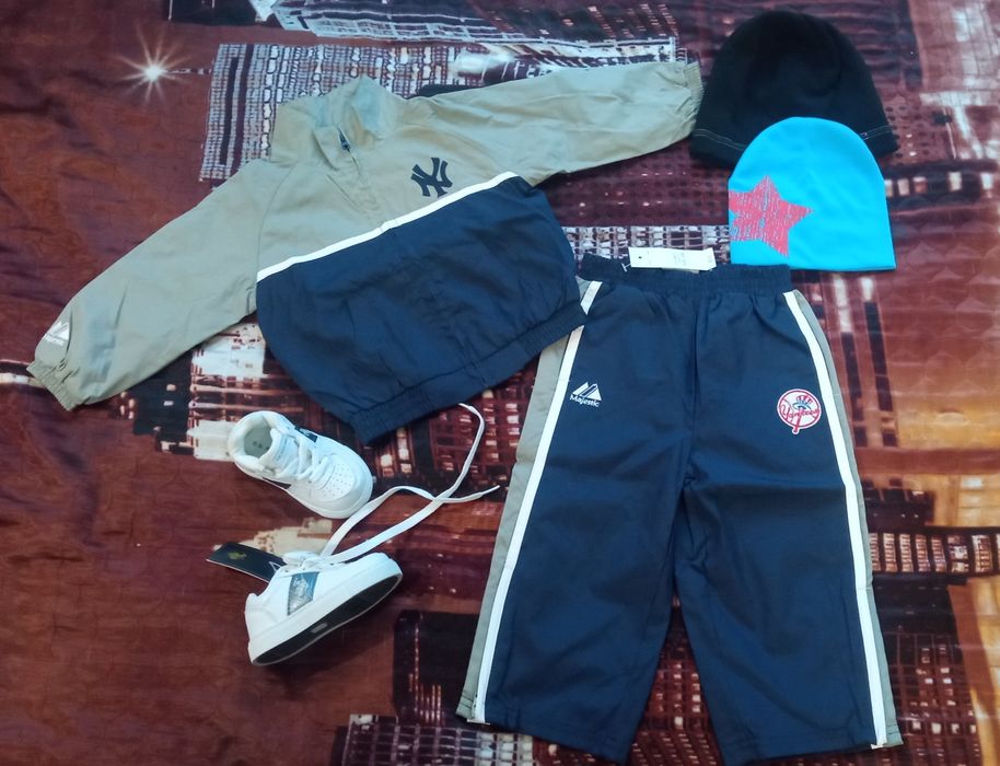 Новий одяг на вік 0–4 р: сліп, піжама, спорт. костюм, куртка та ін.