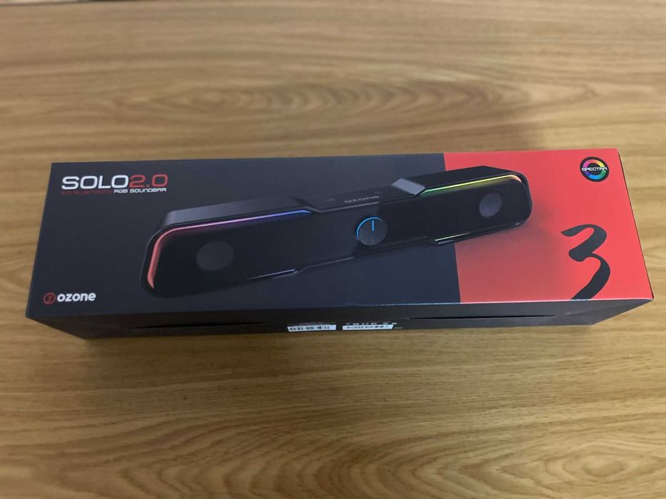 Soundbar Ozone Solo 2.0 Bluetooth RGB 6W64552304333187121