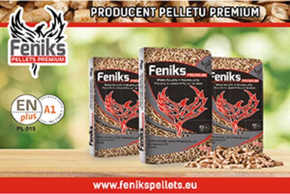 Dostawa GRATIS Pellet FENIKS lider pelletów Skład Opału KASKADA Fenix