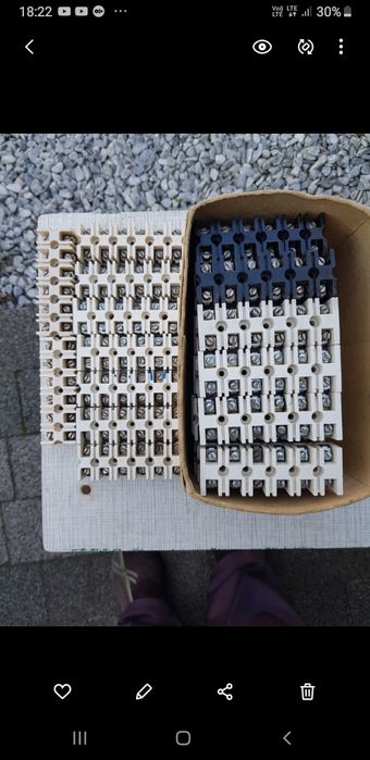 Listwy zaciskowe 6×10 mm2
