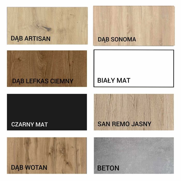 Szafy  pod wymiar, garderoby komody