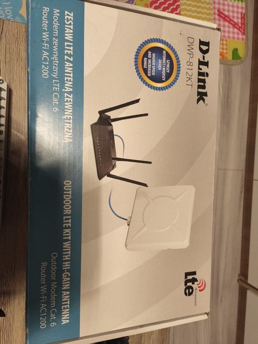 Router 4G LTE D-Link DWP-812 KT zestaw z anteną zewnętrzną