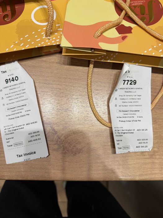 Oryginalna dubajska czekolada Fix Dessert Chocolatier