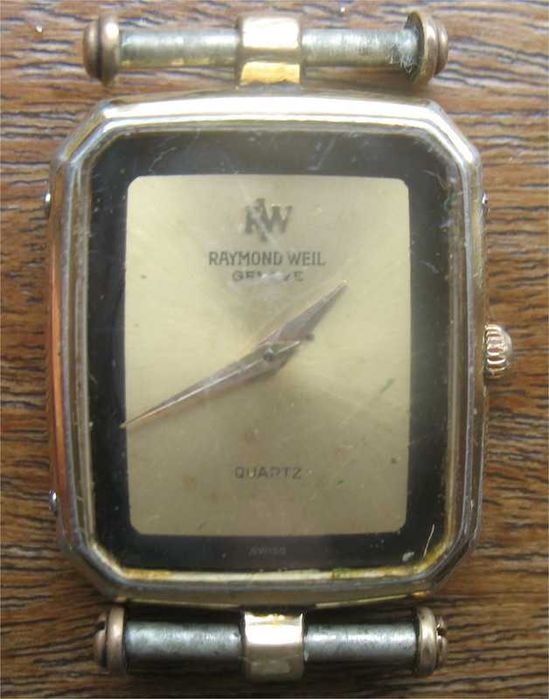 Relógio Vintage - Raymond Weil Geneve - 18K Gold Electroplated - 9014