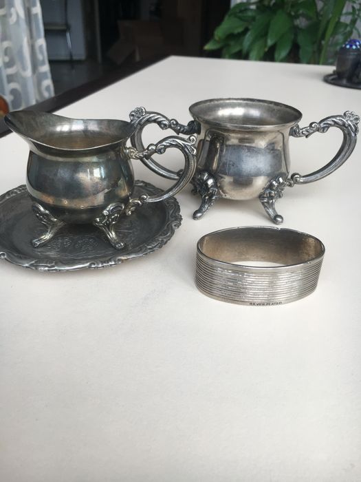 Мельхиоровый набор