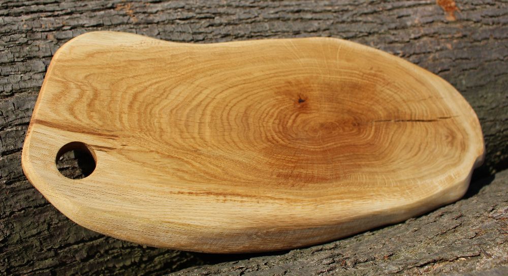 Deska do serwowania potraw patera lite naturalne drewno ZOBACZ