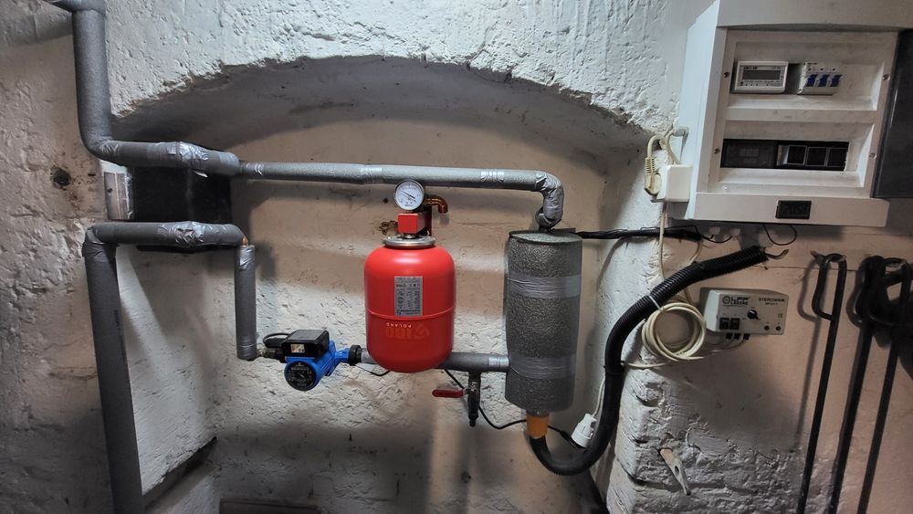Sprzedam instalację grzewczą