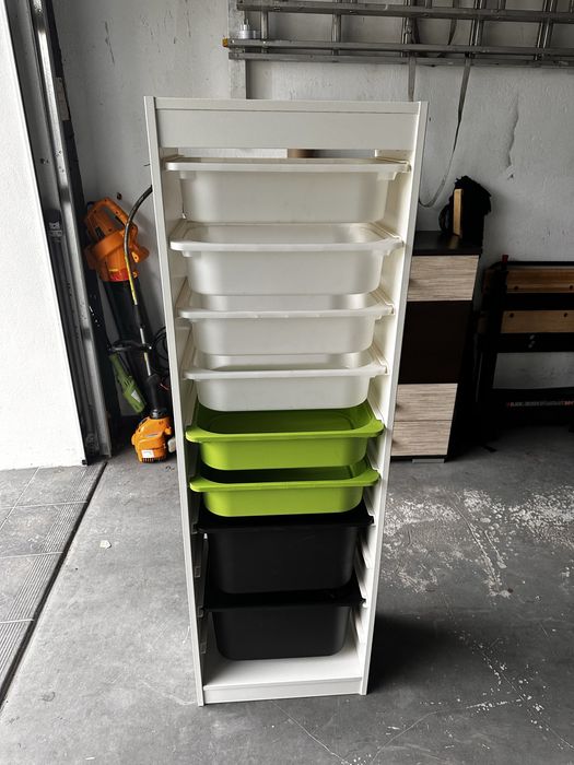 Regał trofast  IKEA 8 szuflad - stan idealny - do pokoju dzieciecego!