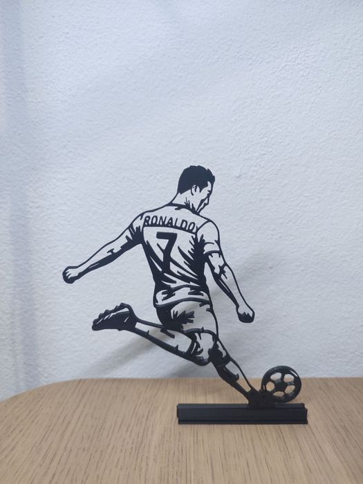 Silhueta decorativa Ronaldo 7